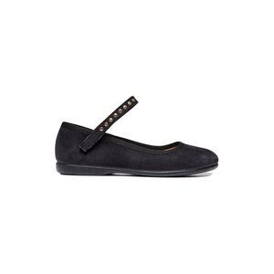 Childrenchic Studs Suede Mary Jane, Black